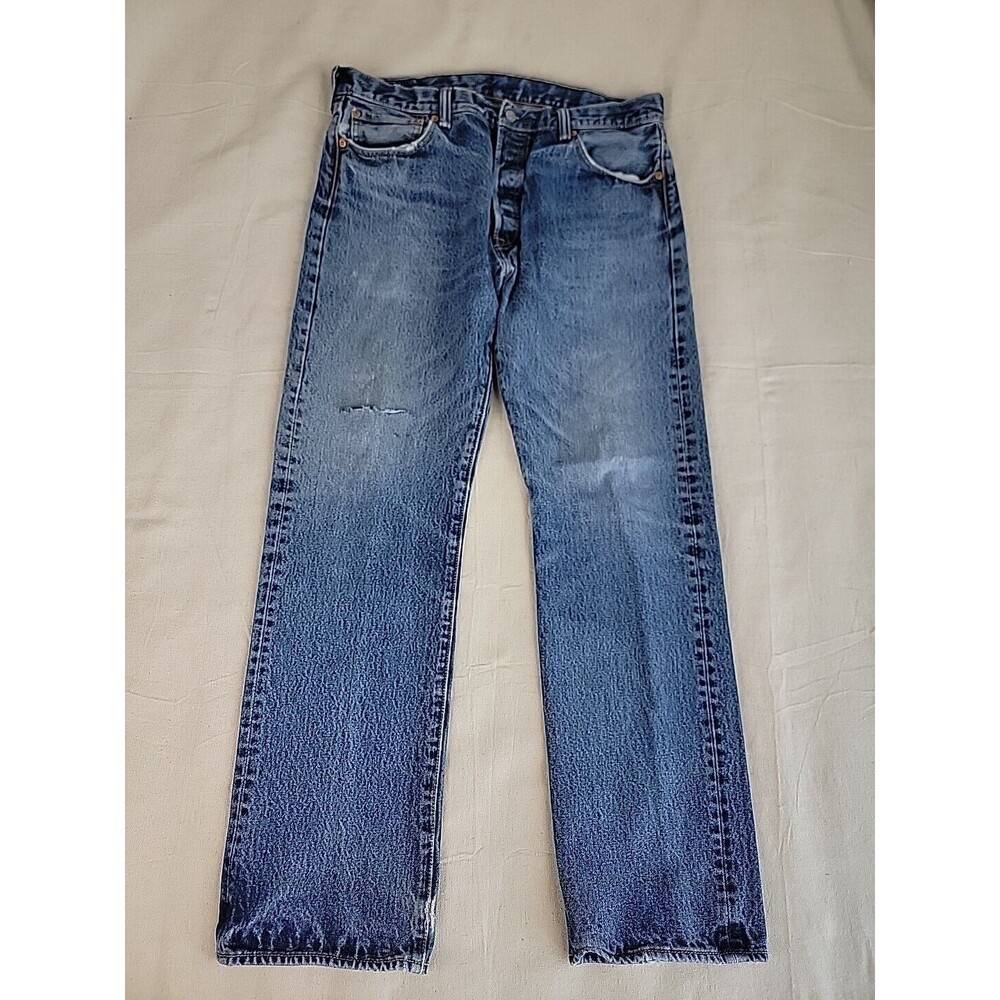 Levi's Blue Men's Straight-Leg Jeans
